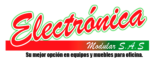 Logo Electrónica Modular- Su mejor opción en equipos y muebles para la oficina